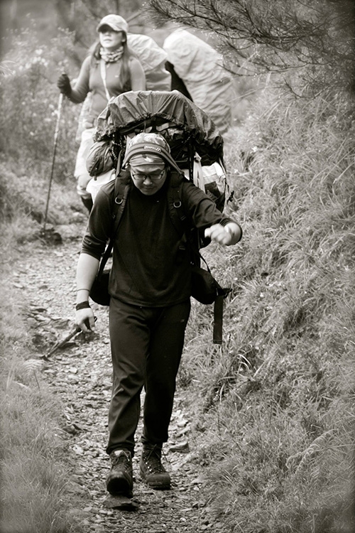 爬山的旅途，對張心豪而言是一種療癒。（圖片來源：張心豪）