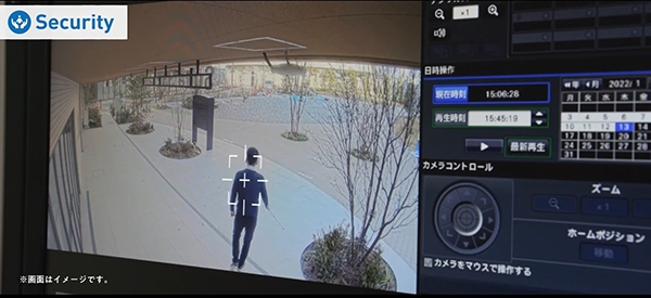 透過監控影像偵測，除了加強安全面管理，也可預防意外發生。（出自YouTube介紹影片截圖）