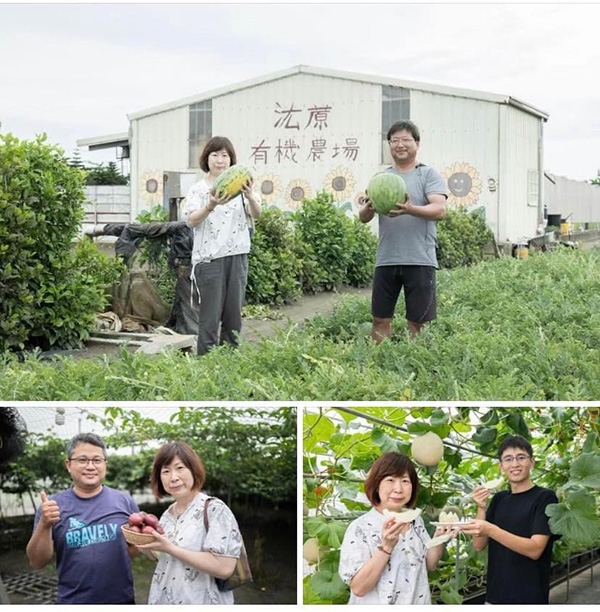 意外踏入餐飲業後，開始勤跑產地的王淑珍。（呷米蔬食提供）