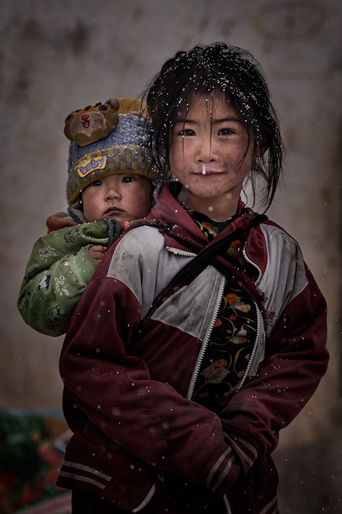 賀世芳喜愛攝影，圖為她的作品，攝於中國大涼山。