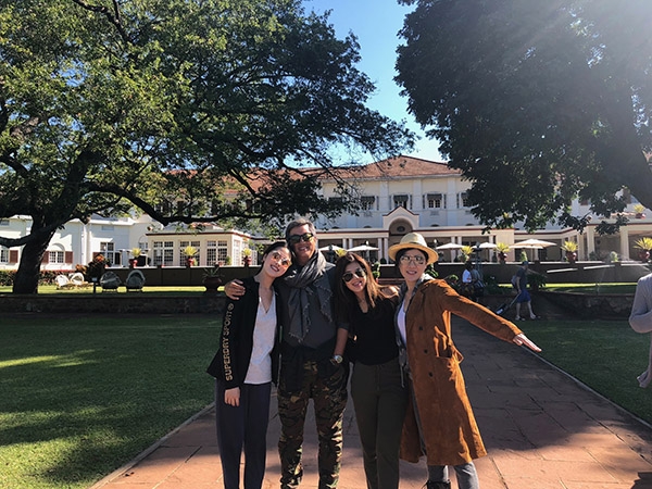 林慧晶說，女兒在成長階段也曾有爸媽是名人的壓力，但一家人至今感情仍然緊密。（圖片來源：林慧晶）