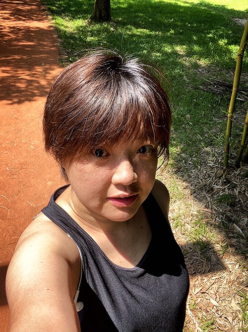 瞿欣怡認為，跑步能讓人超越自我，感受自身的強大。（圖片來源：瞿欣怡）