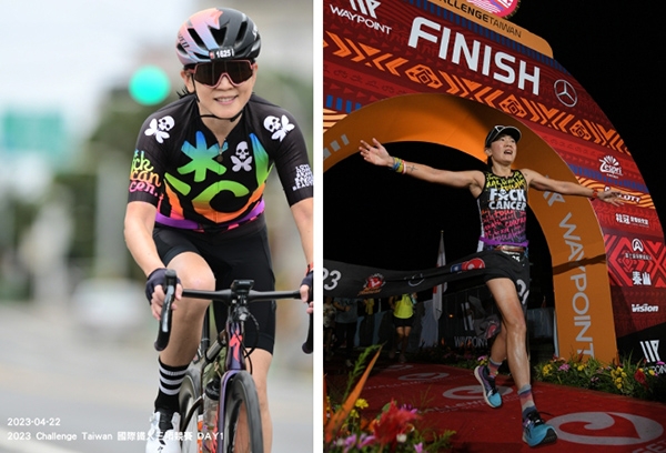 用超級鐵人三項，慶祝乳癌畢業！大俠王羽女兒王加露：人都要有個宇宙，在生命賽道上只為自己奔跑_img_1