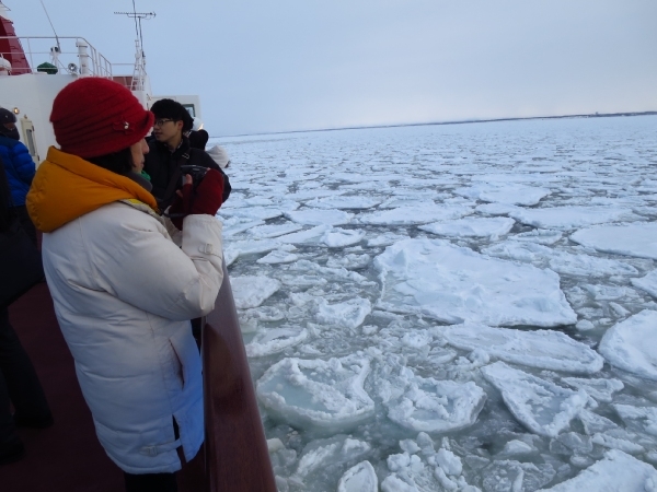 網走破冰船。