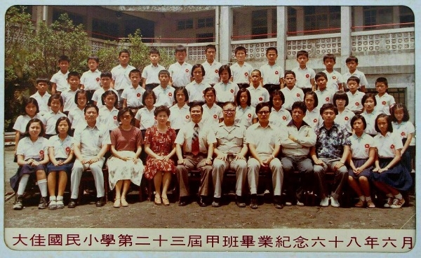 找到失聯同學後，張成利也順利翻拍了當年的畢業照。（圖片來源：張成利）