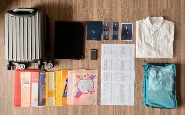 小冬瓜為自己準備的「單程旅行箱」，預先將身後事的安排和相關資料預做整理，好讓家人不會無所適從。（圖片來源：三采文化）