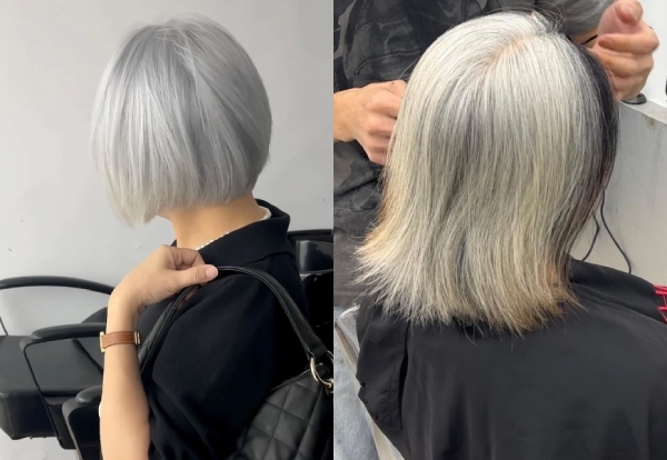 白髮一定要染黑?共存是最新時尚!髮型師:微白、半白、全白怎麼染出歐美隨性感?_img_4