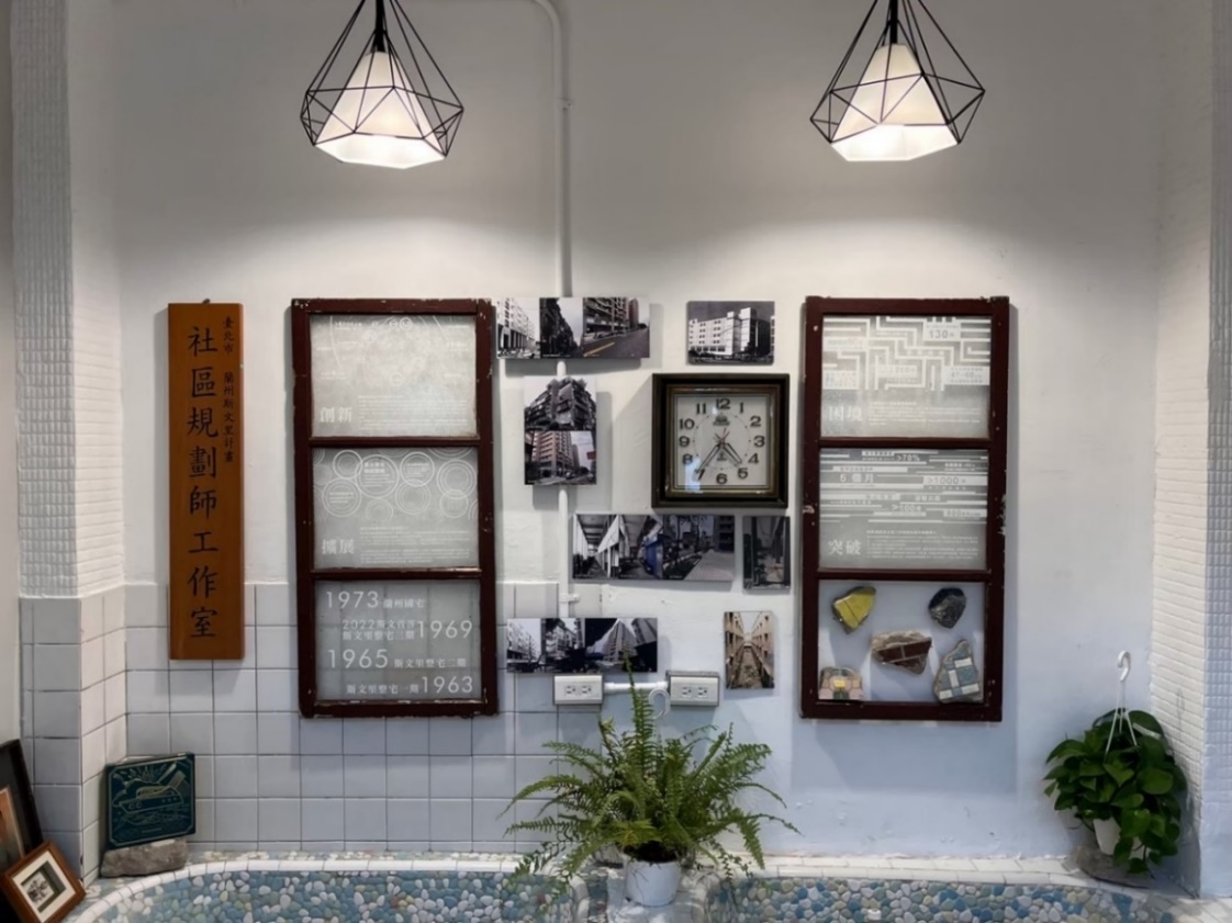 蔡明穎建築師保留原宿舍的浴缸，新舊交替讓空間更有溫度與故事性。