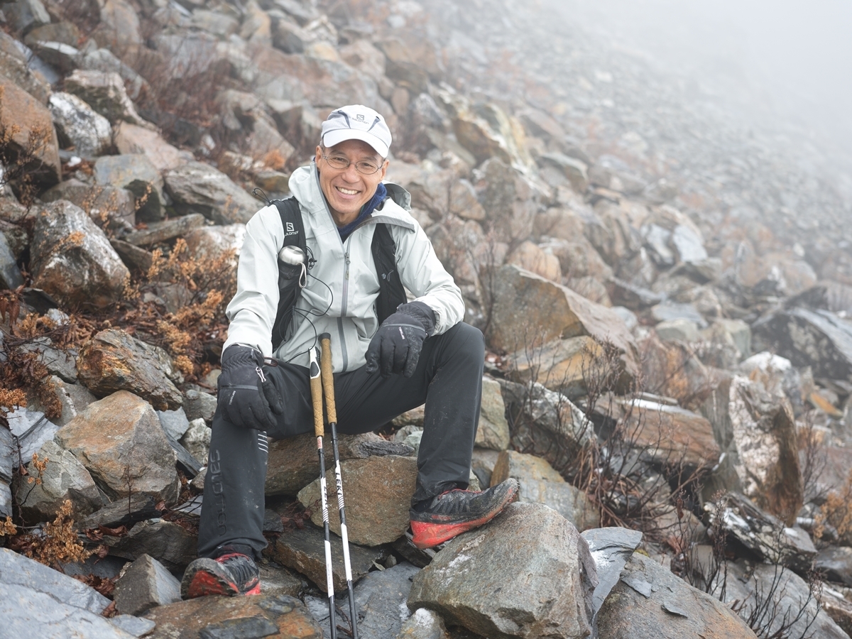 因為接觸跑步、進而延伸戶外極限挑戰運動，讓古明政擁有同年齡人少有的絕佳體能狀態。