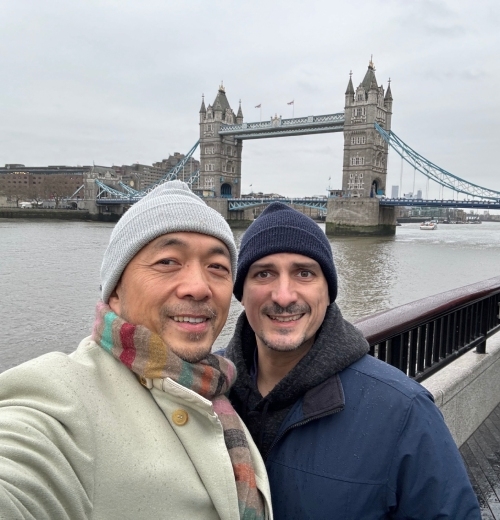 Ben和Pablo常一起旅行，世界各地都有他們的足跡。