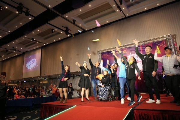 專為身障者舉辦的派對，體驗跨障別的共融共創環境。（基隆市政府提供）