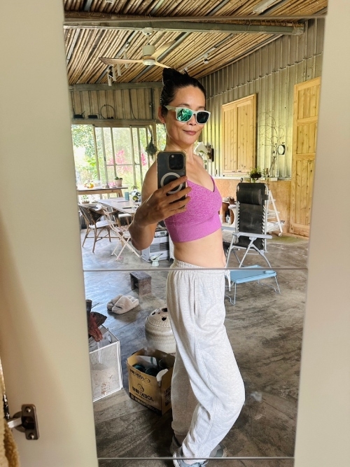 自己陪伴自己的時光無比重要，一個人運動也能自得其樂。