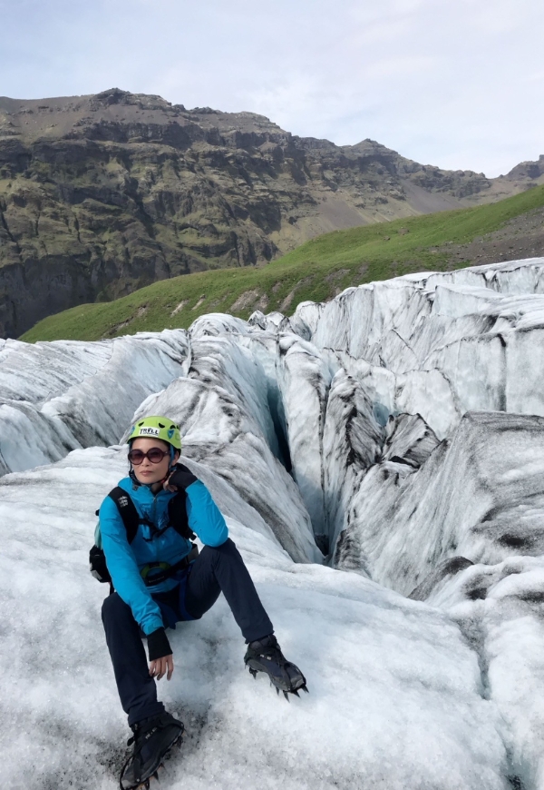 結婚10多年後開始在婚內練習獨活，馮云一個人去了冰島旅行。