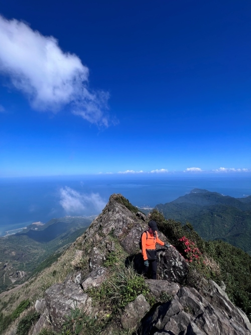 米力在半屏山。（圖片來源：米力）