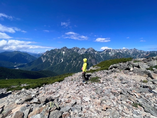 米力在日本蝶岳。（圖片來源：米力）