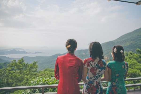 九份是頗受日韓觀光客喜愛的知名景點，不少旅客會選擇在此體驗旗袍。（出自「Chipao九份旗袍出租」FB專頁）