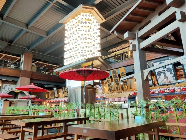 以江戶時代為背景的「手信霧隱城」，結合了日本鎌倉的神話傳說，讓觀光工廠不只是觀光工廠，更有故事感。