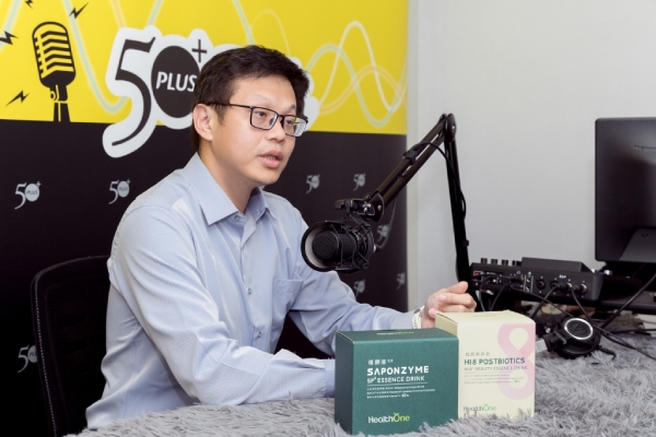 洪偉盛表示，保健食品的研發需經過層層考驗，最重要的原則是不傷身、有效與品質穩定。