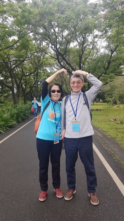 鄭秋豫和先生感情很好，先生病後，也讓她特別痛苦。