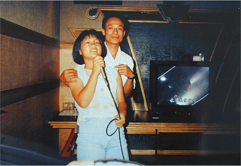 楊松齡說，女兒喜歡音樂也愛體育，個性很活潑。（圖片來源：楊松齡）