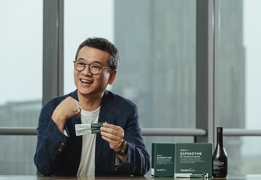 陳樂維相信，維持腸道的健康是因，獲得的整體健康是果，搞懂了因果關係，從腸道保健做起，自然就能得到健康的身體。