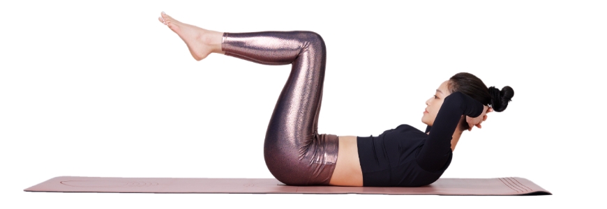 身形緊實,身高155也有168的氣勢!2動作練「工」字核心肌群,視覺變瘦高_img_6