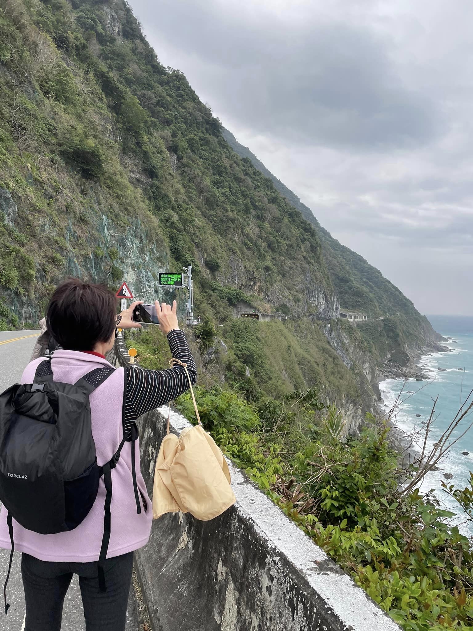 2023年1月，徒步旅行團一路向北，於崇德往和平處留下珍貴影像。