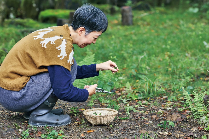 整理庭園的工作雖然瑣碎，卻很能讓人樂在其中。（出自天然生活） 