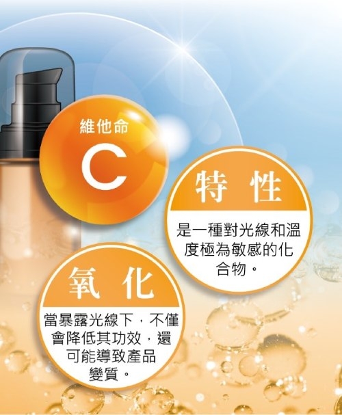了解維他命C的特性，才能更好的發揮它的功效。
