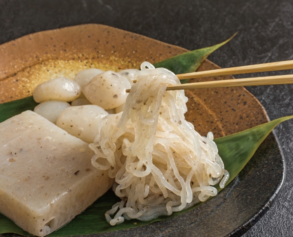 市面上常見多種由蒟蒻應用變化而出的產品。