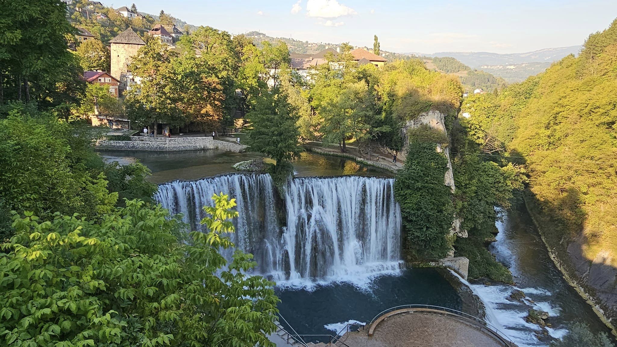 波赫克拉維察瀑布景致秀麗。（圖片來源：洪良志）