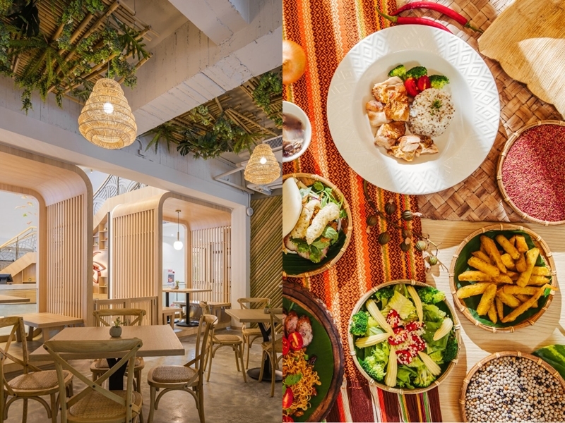 餐飲結合當地部落料理風格，別具特色。（出自園區官網）