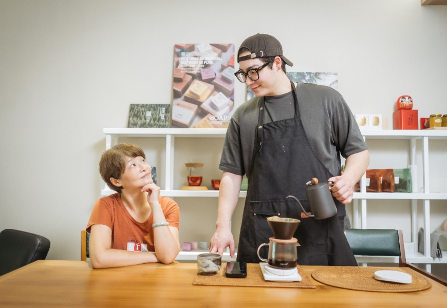 就好咖啡是黃雅珉和黃士杰共同的心血結晶。（影巷26號攝）