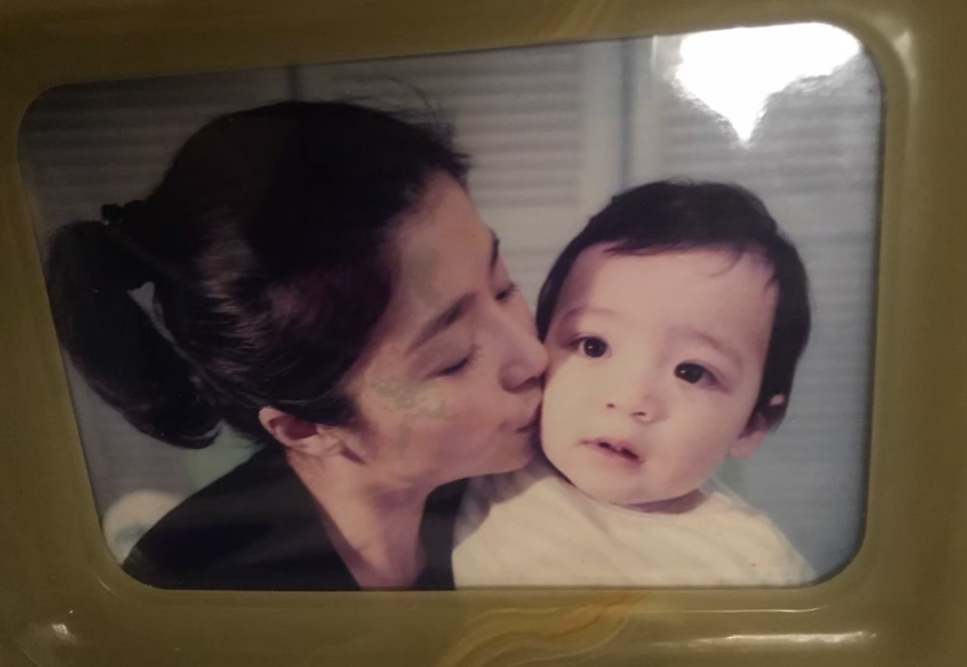 黃雅珉非常疼愛兒子黃士杰。