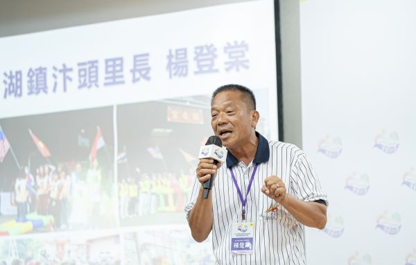 彰化縣溪湖鎮汴頭里里長楊登棠強調不分新住民都是一家人。