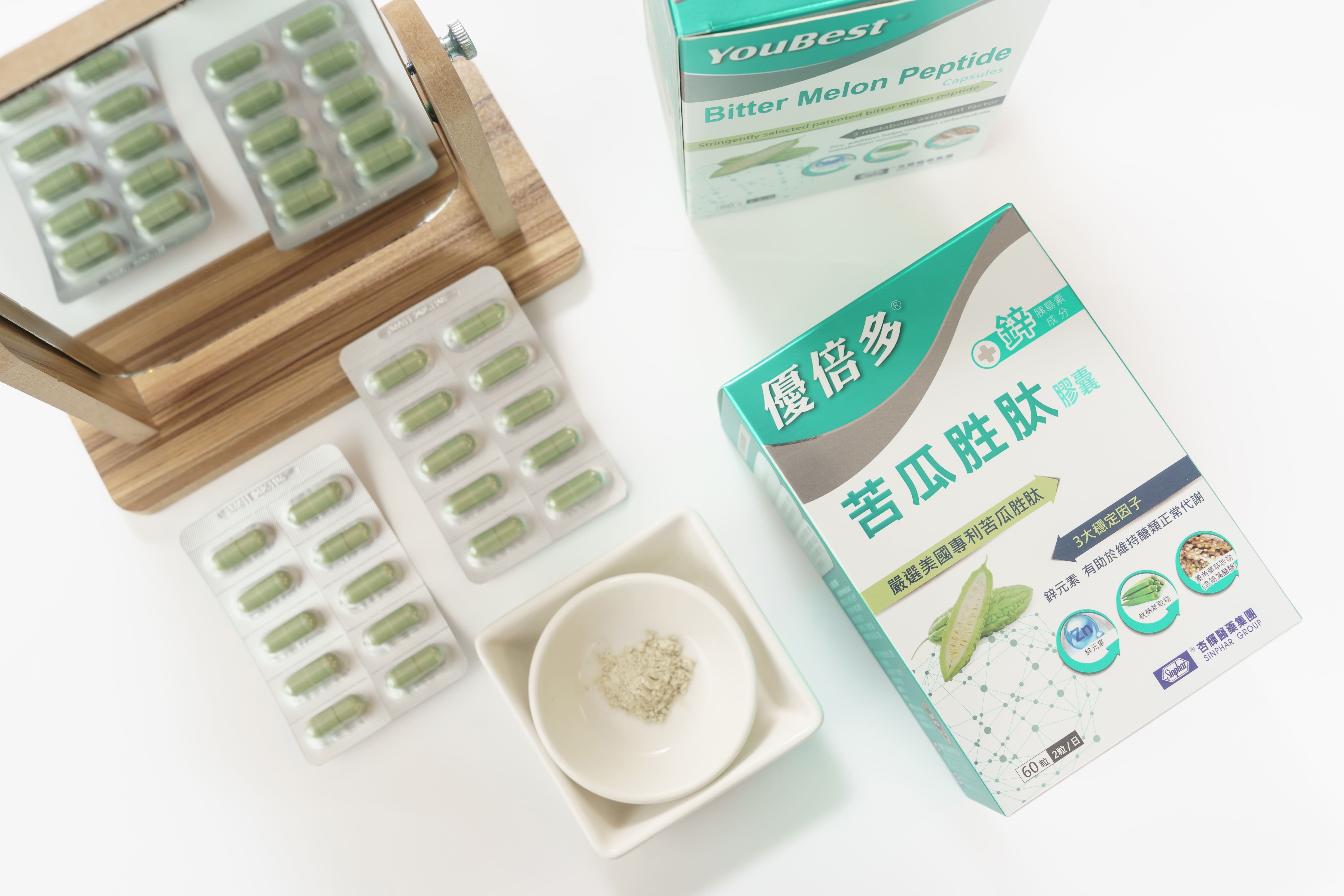 優倍多苦瓜胜肽膠囊是目前市面上唯一由醫藥集團研發製造的產品。