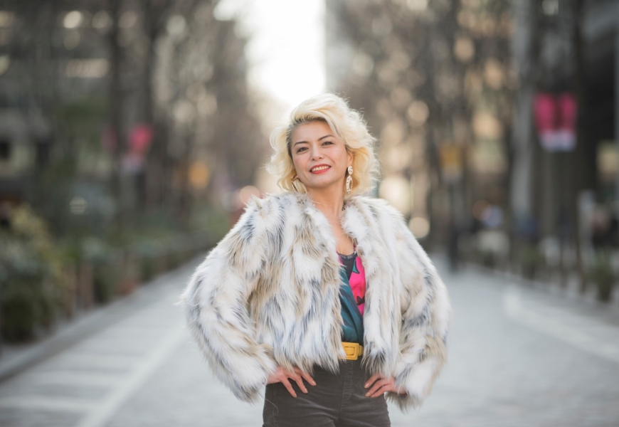 喫茶咖啡洗衣店創辦人田中元子。