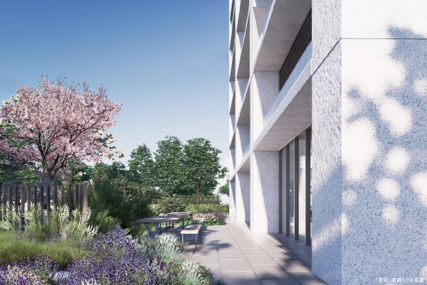 打開室內室外的綠幔花園，再現英式莊園逸境。