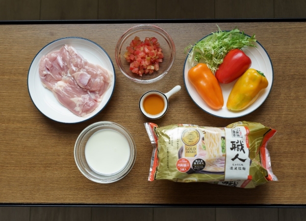 急凍熟麵烹煮快速，口感Q彈可以為料理做出不同變化。