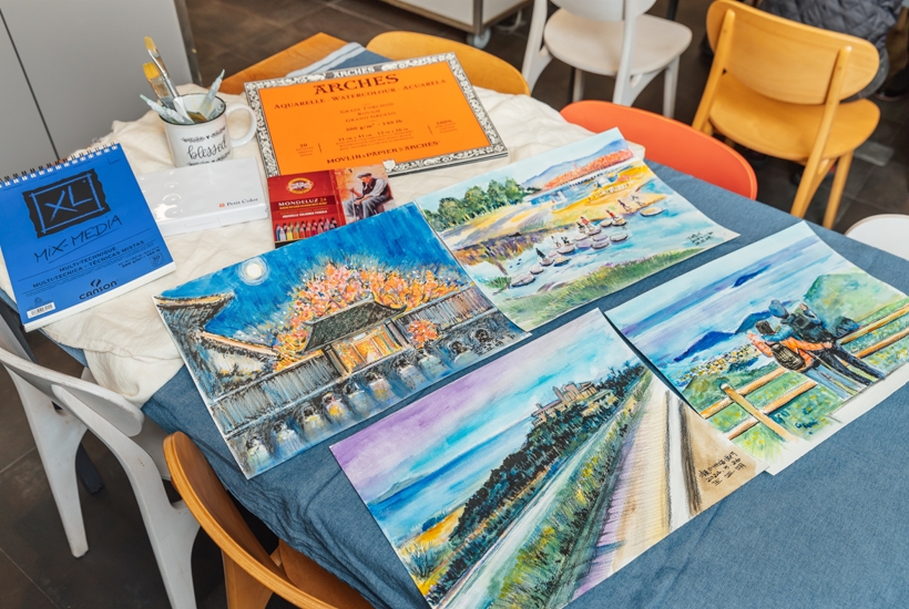 王正明近期畫作。