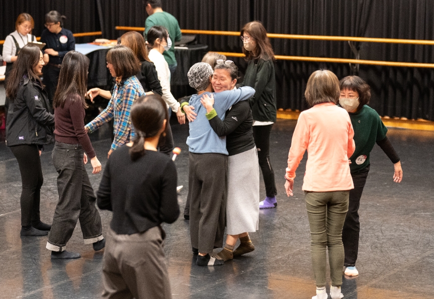 活動過程，參與者可重新認識自我，並找到與他人互動的方法。