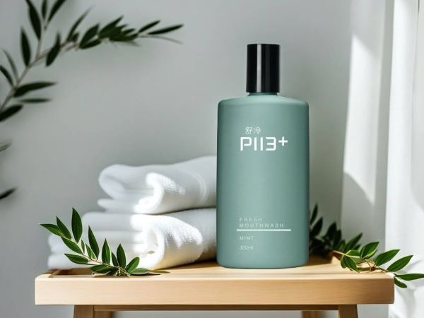 慷碩生醫「舒冷清新漱口水」含有P113+,方便外出攜帶,隨時可於餐後照護口腔健康。