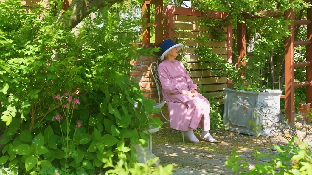 三重子奶奶家的美麗庭園，一年四季都會有不同風景。