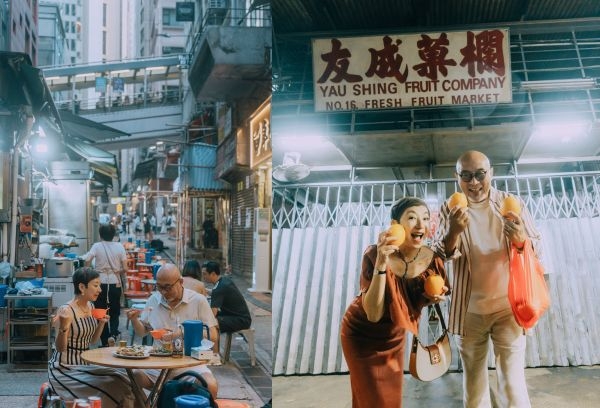 在大排檔享受最道地的港式美味；在油麻地果欄捕捉充滿趣味的日常片刻。攝影：叮咚，圖片提供：香港旅遊局。