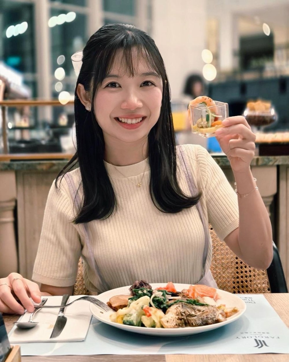 營養師呂孟凡提醒，AI提供的飲食建議不能照單全收。（圖片來源：呂孟凡）