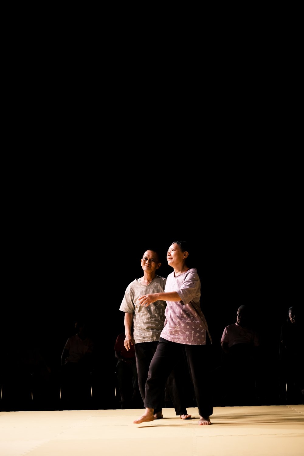 表演者郭世昌、黃千秀。（圖片來源：劉彥成）