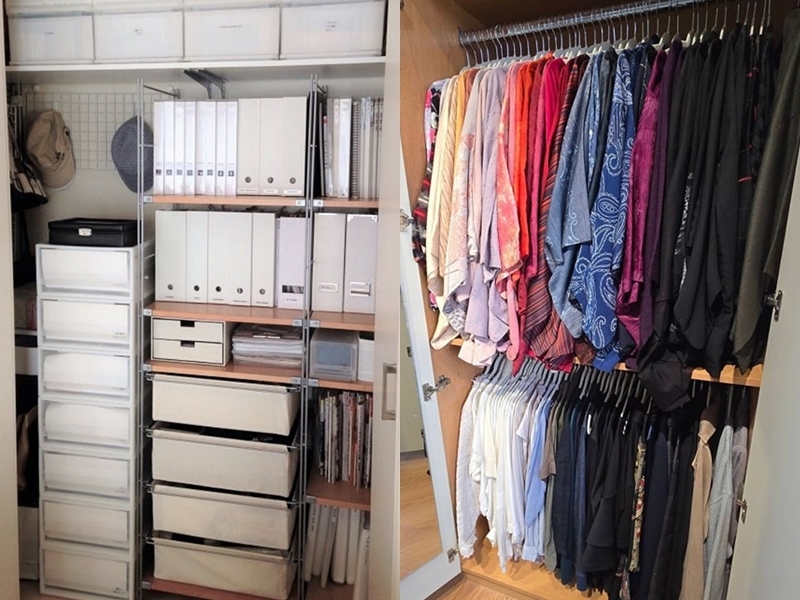 有人用存放位置邏輯、標籤來記憶收納，有些人則是從顏色、形狀來分辨，你屬於哪種收納腦？（圖片來源：廖心筠FB粉專）