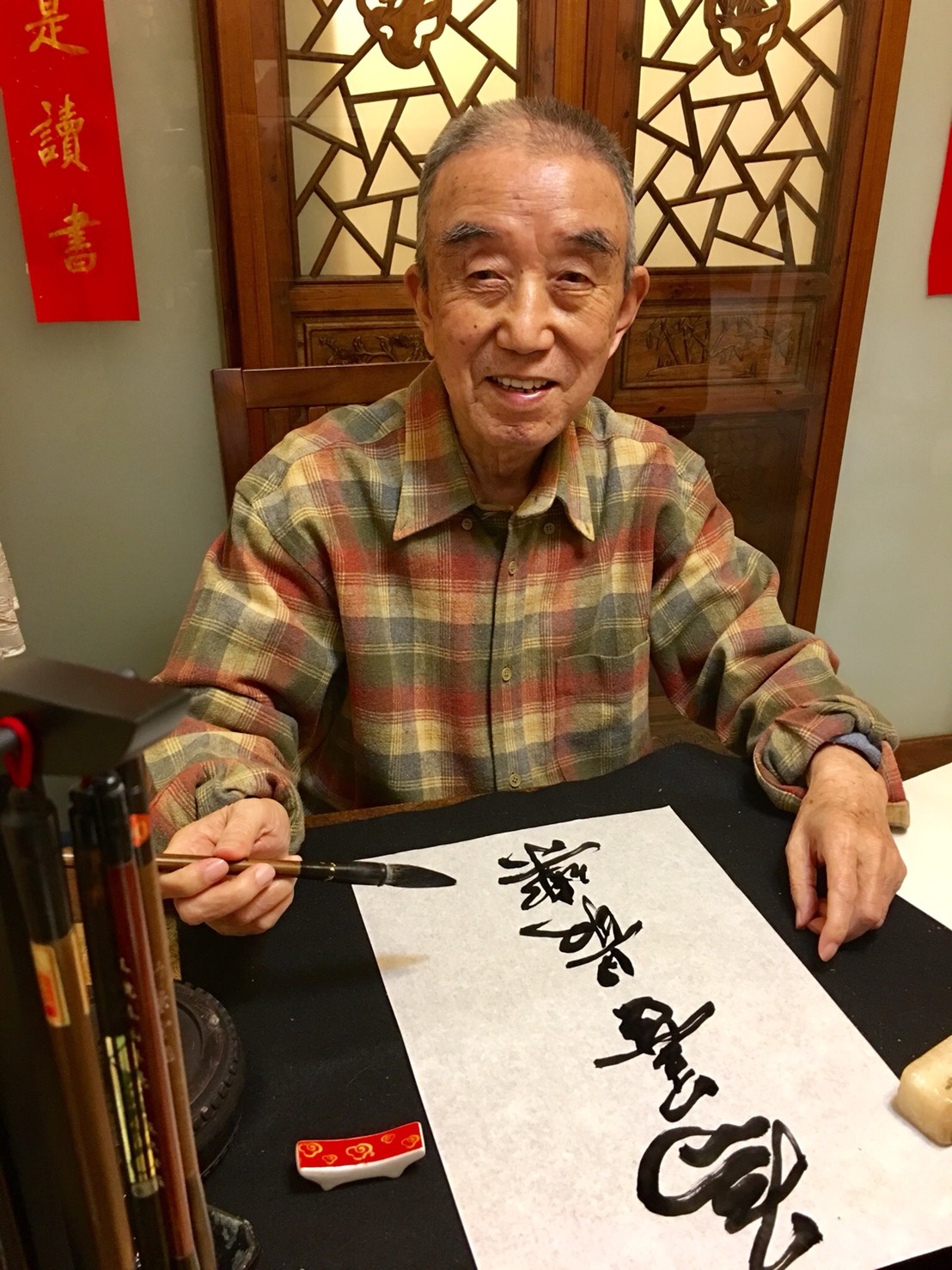 蕭菊貞的父親喜好文藝，《銀簪子25周年紀念版》一書中也收錄了他的親筆自傳，文字質樸可愛。（圖片來源：蕭菊貞）