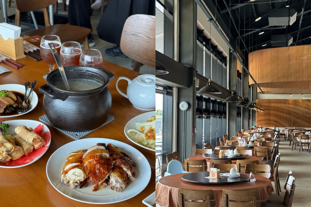 桃園龍潭區臺灣客家茶文化館的客茶樓中餐廳