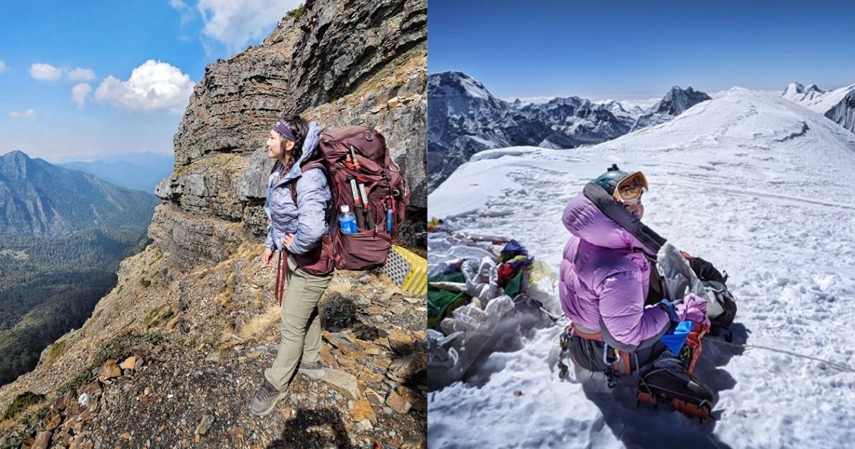詹喬愉登山照